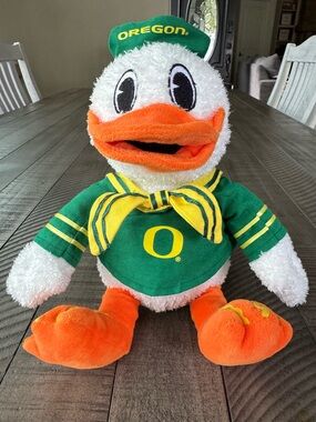 Mascot Factory - University of Oregon Mascot Puddles Duck Plush